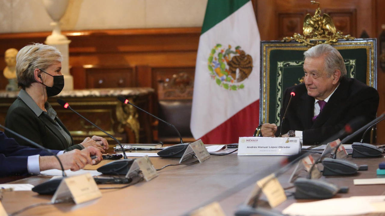 AMLO: Reunión con Jennifer Granholm fue cordial