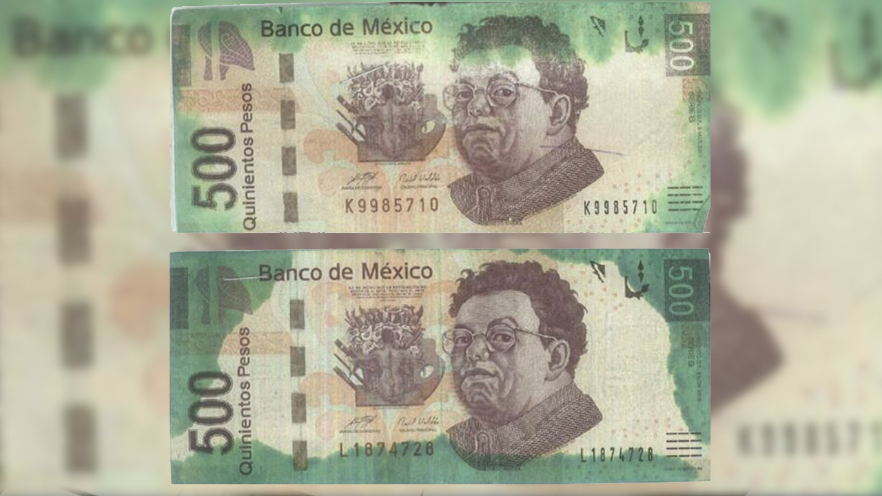 Existen los billetes con tinta antirrobo
