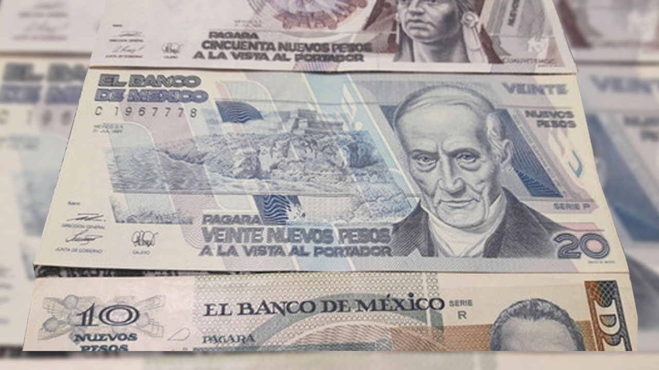 ¿Quiénes aparecen en los billetes mexicanos?: familia B-1993