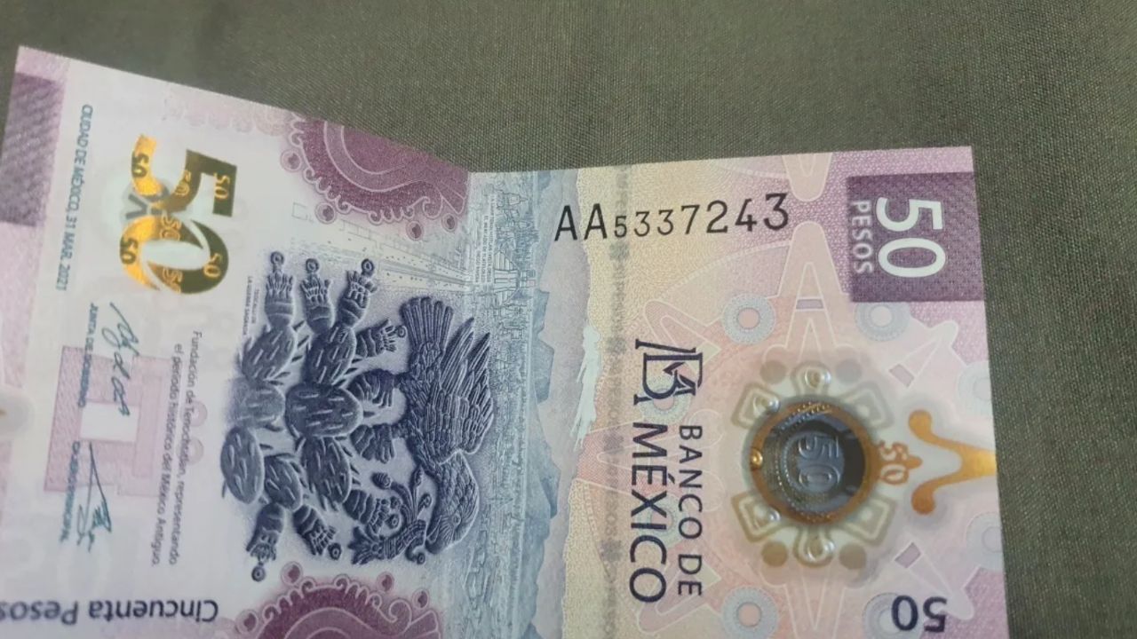 BILLETE nuevo del AJOLOTE “edición especial” se vende en 40 mil pesos