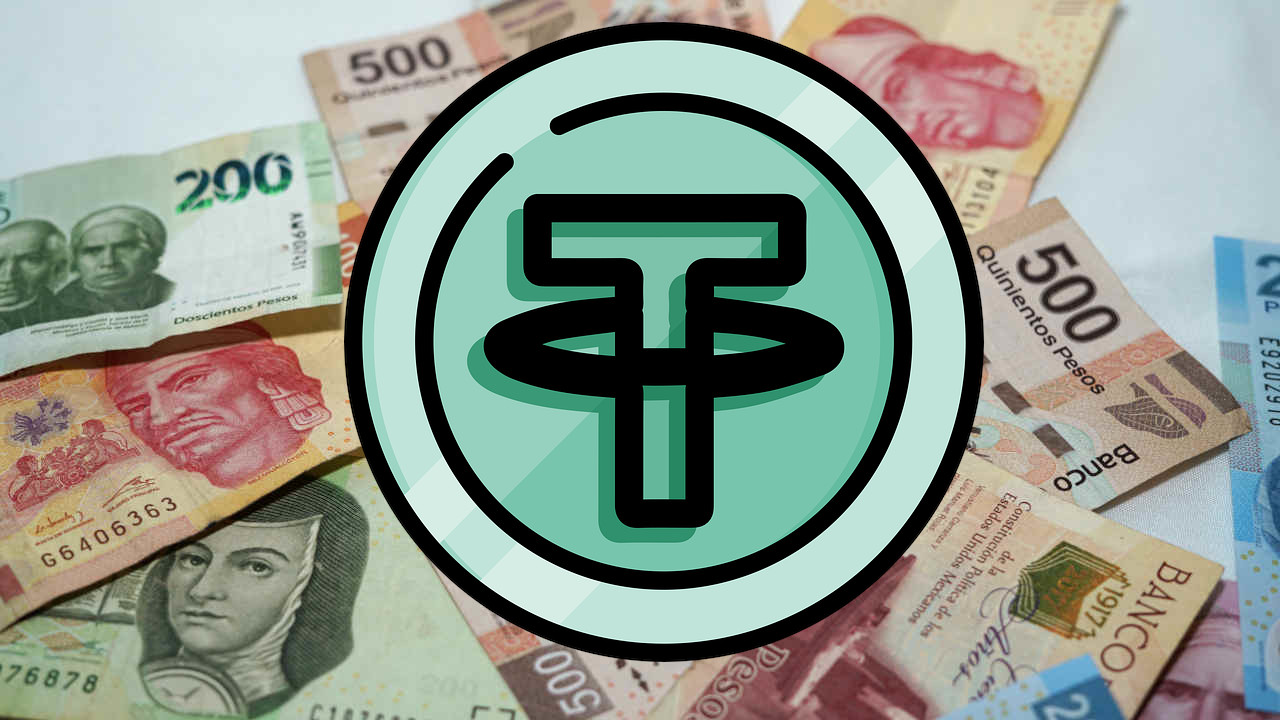 Equipo de Tether lanza stablecoin con paridad con el peso mexicano