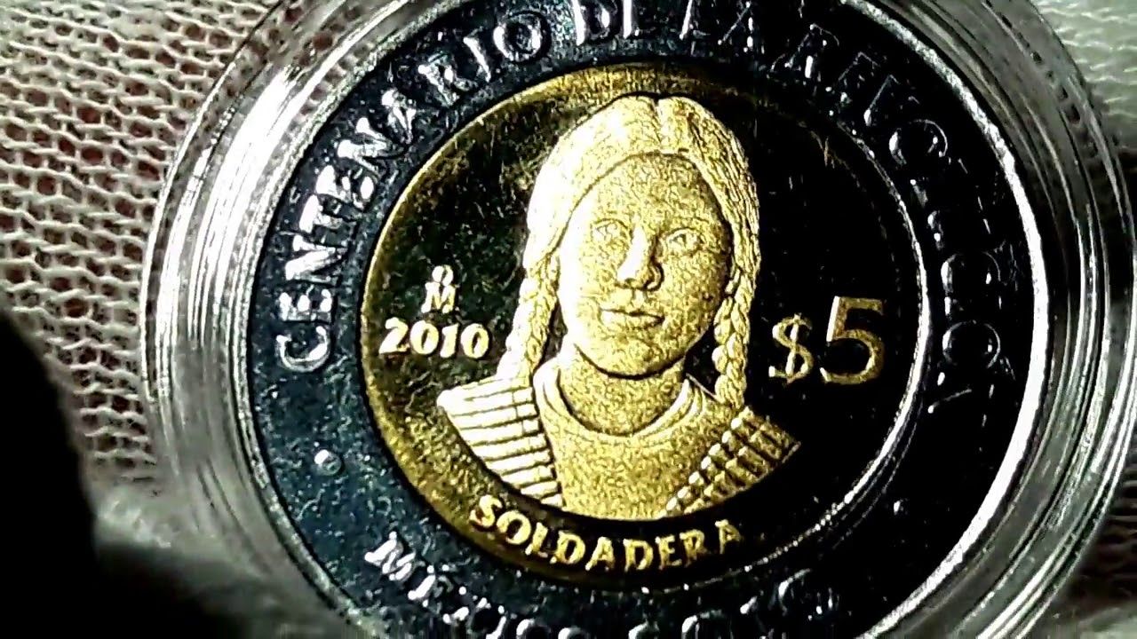 Conoce la MONEDA DE LA SOLDADERA que se vende en 5 mil pesos