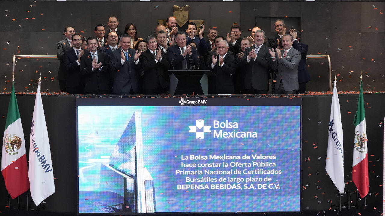 Bepensa bebidas debuta en la BMV con instrumentos de largo plazo