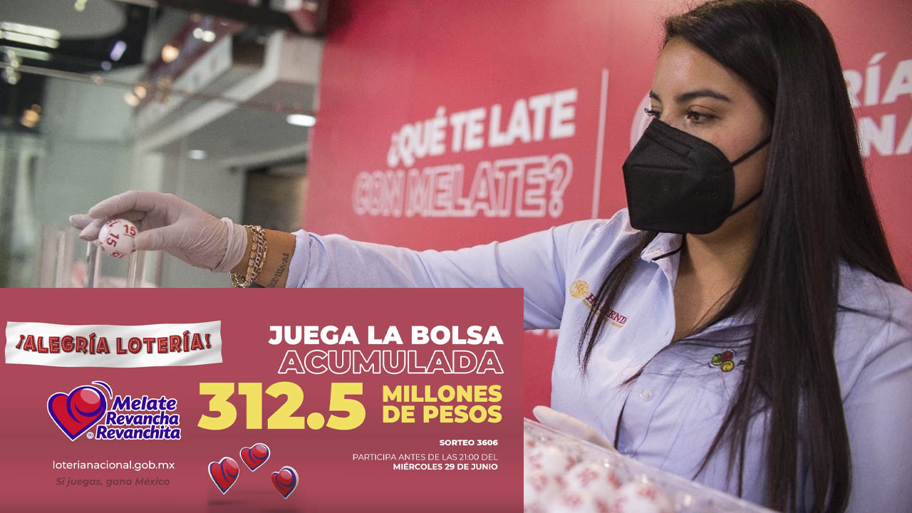 RESULTADOS MELATE Revancha y Revanchita 3606 del 29 de junio de 2022