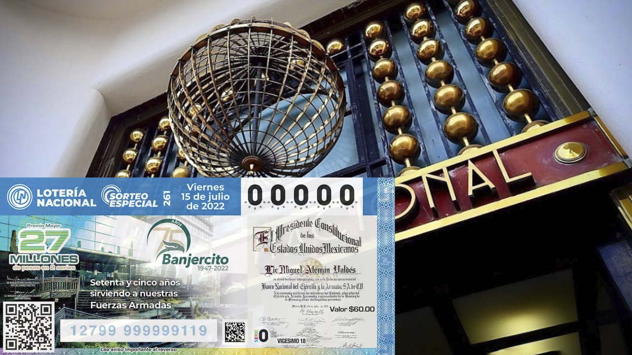 Lotería Nacional: RESULTADOS del SORTEO ESPECIAL del 15 de julio 2022