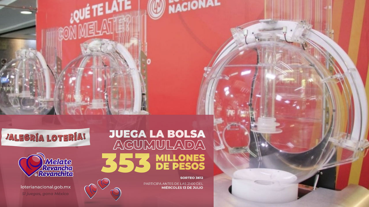 RESULTADOS MELATE Revancha y Revanchita del 13 de julio de 2022