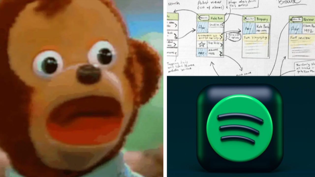 Así se veía el plan original que llevó a la creación de Spotify