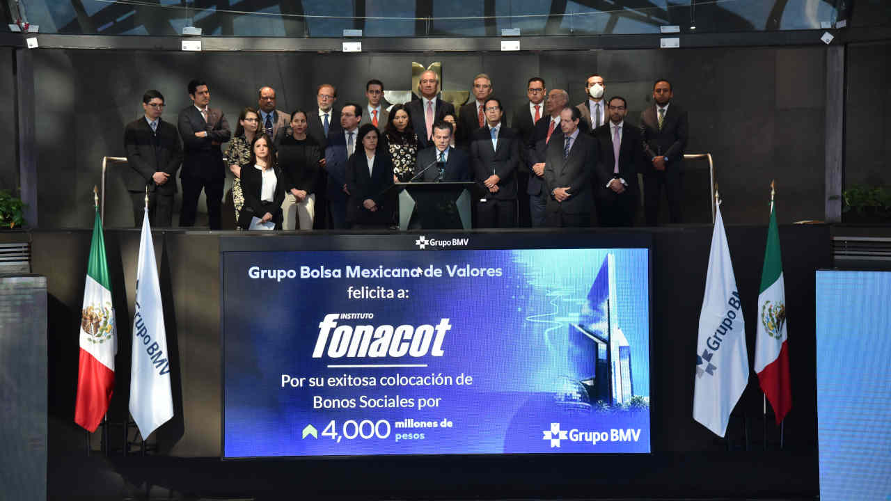 Fonacot emite bono por 4 mil mdp en la BMV para beneficiar a las mujeres del sureste
