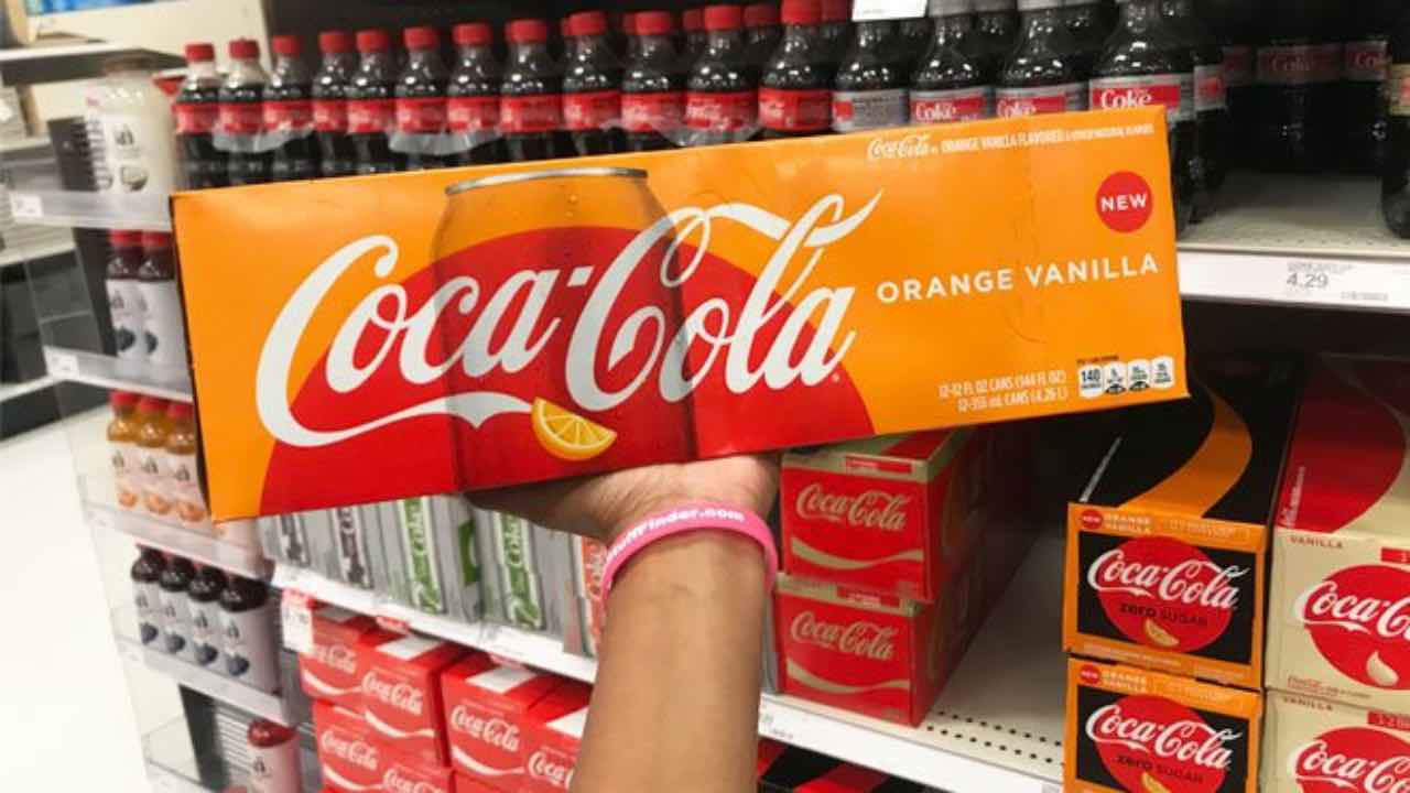 Coca-Cola orange vanilla