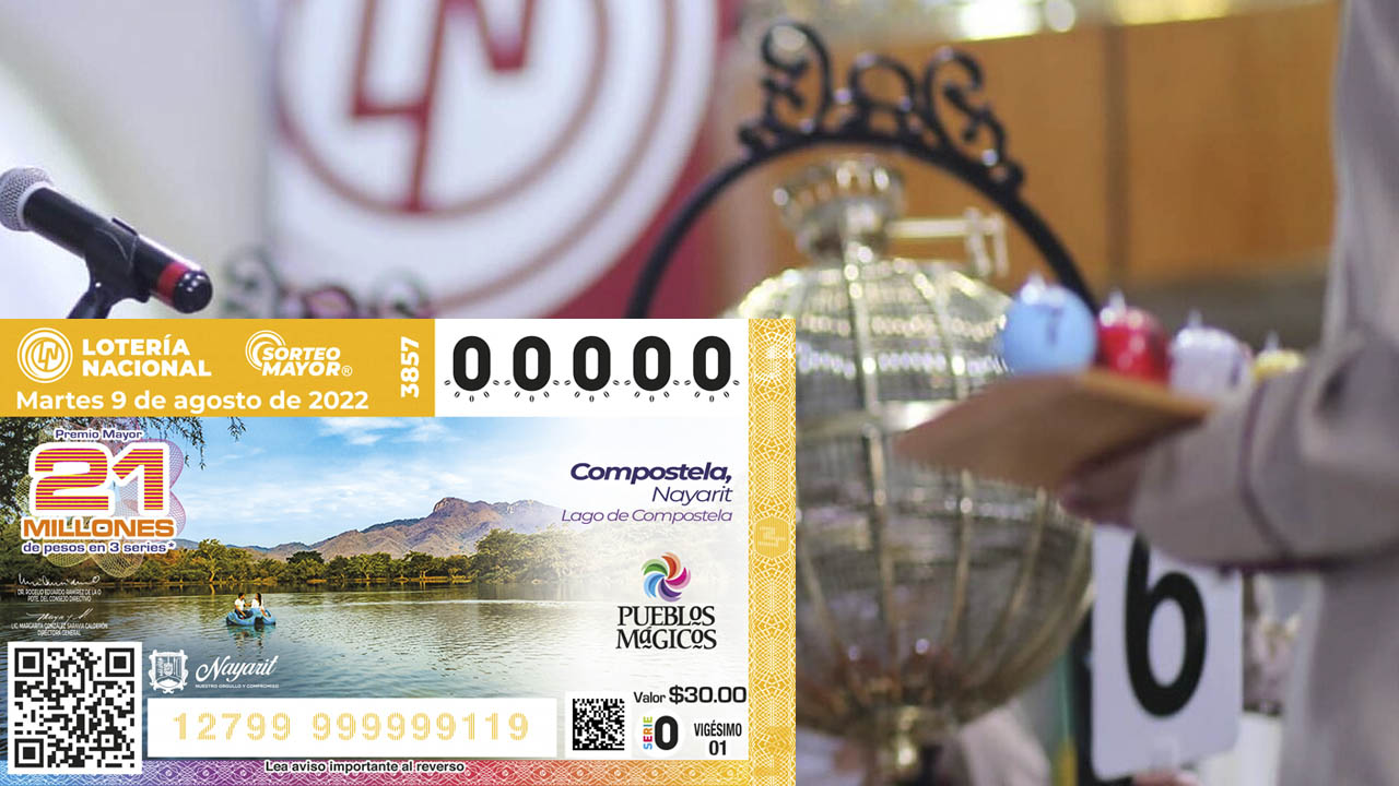 Lotería Nacional: RESULTADOS del SORTEO MAYOR 9 de agosto 2022