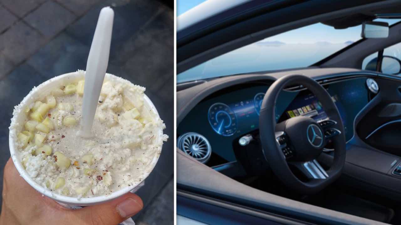 ¿Cinturón de seguridad para esquites? Así es el Mercedes-Benz EQS