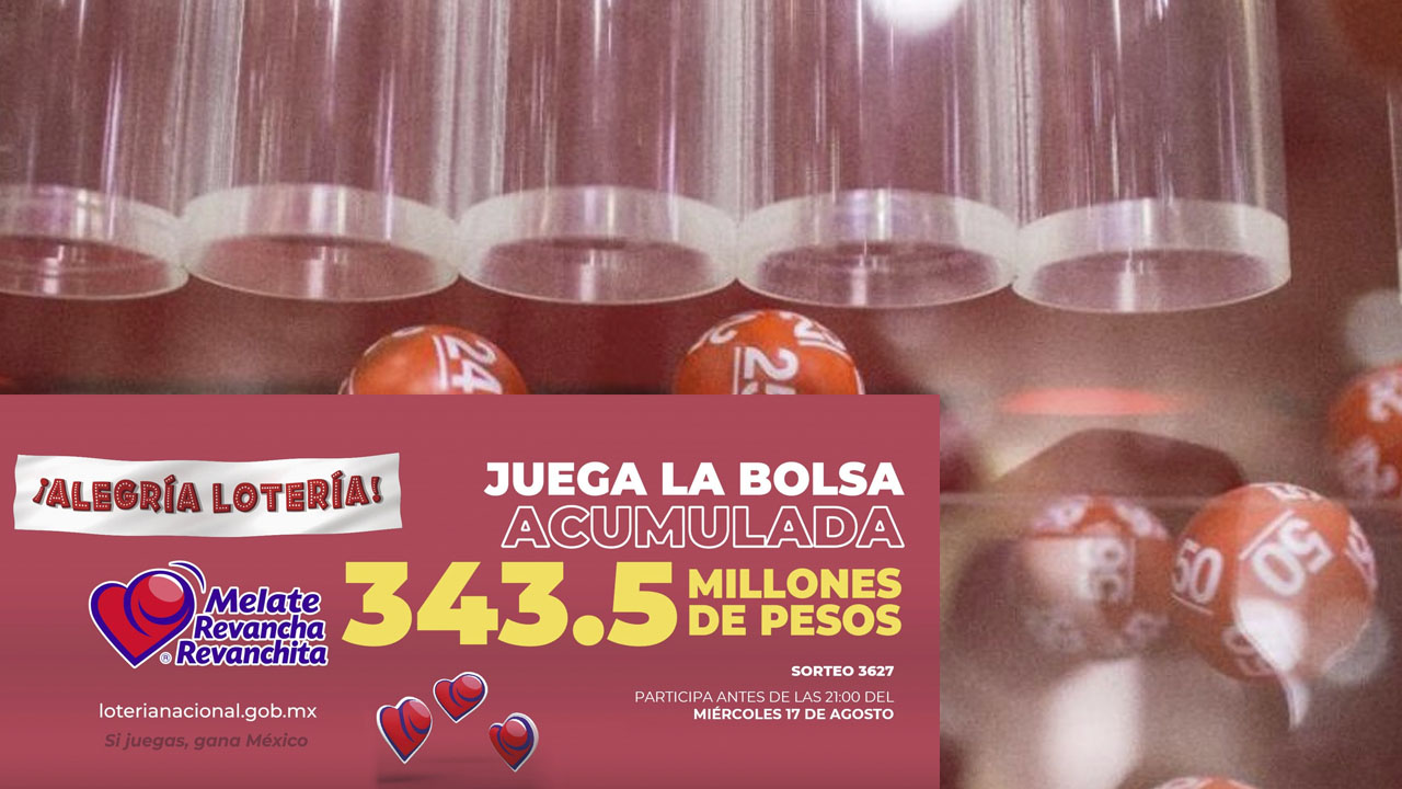 RESULTADOS MELATE Revancha y Revanchita del 17 de agosto de 2022