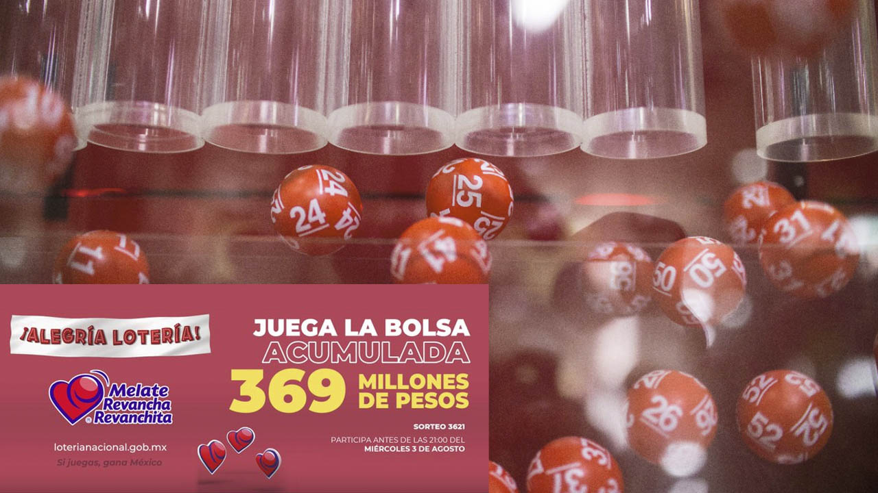 RESULTADOS MELATE Revancha y Revanchita del 3 de agosto de 2022