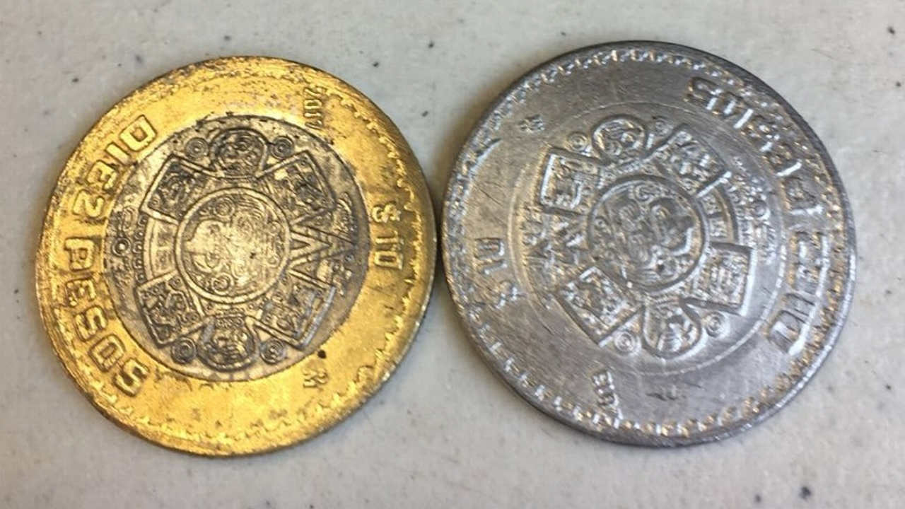 ¿Monedas raras? ¡Cuidado! Podrías estar frente a una falsificación