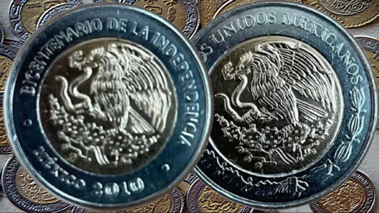 Moneda de 5 pesos que se vende en 750? Es que tiene doble escudo
