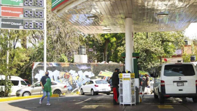 El precio de l gasolina en México sube
