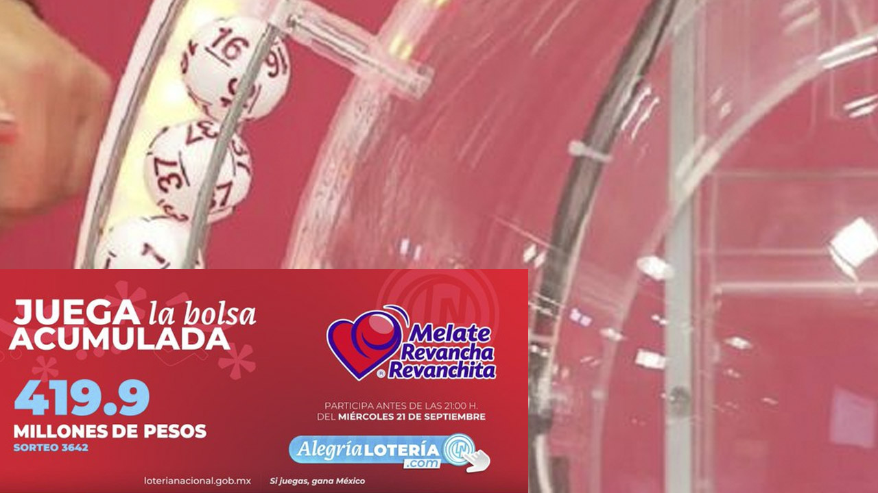 RESULTADOS MELATE Revancha y Revanchita del 21 de septiembre de 2022