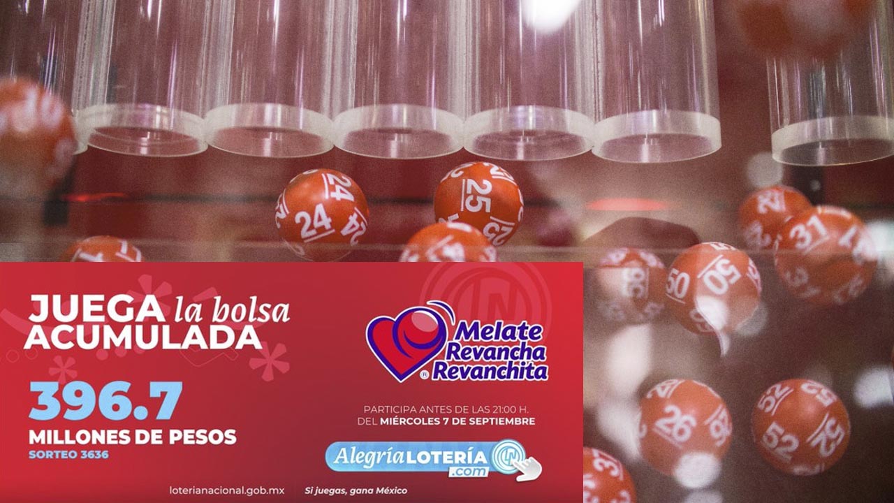 RESULTADOS MELATE Revancha y Revanchita del 7 de septiembre de 2022