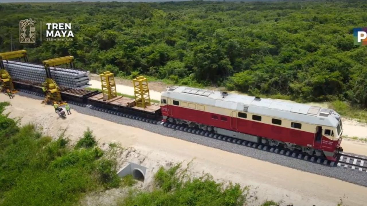 recorrido tren maya