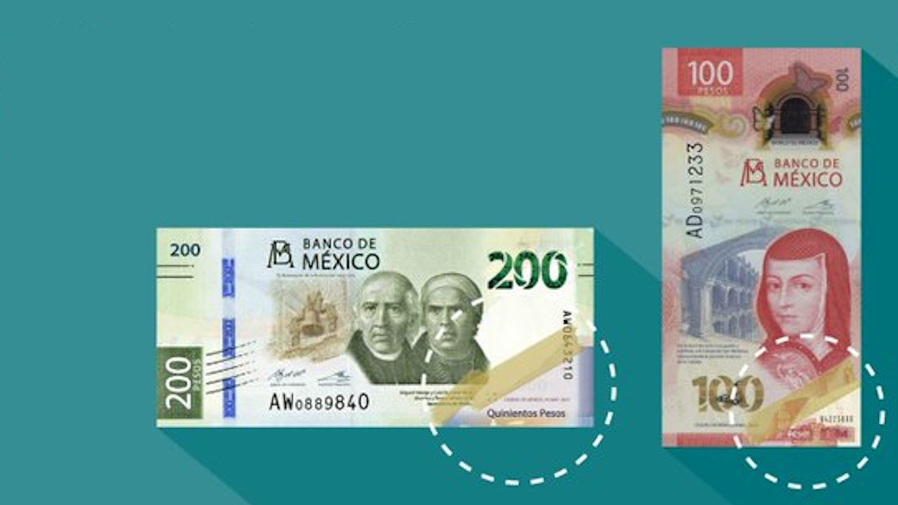Si uno pedazos de distintos billetes, ¿Conservan su valor?