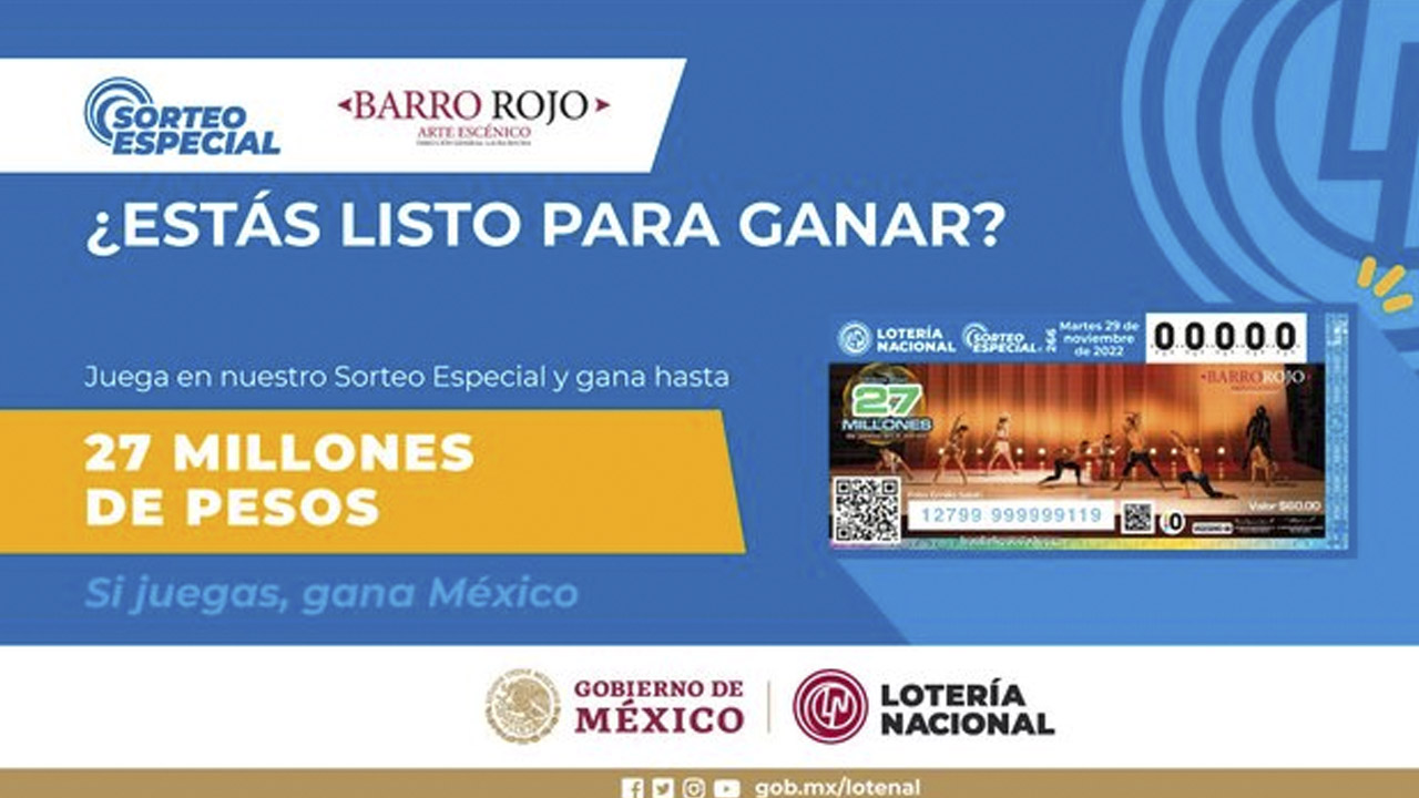 Este sorteo se realiza cada mes