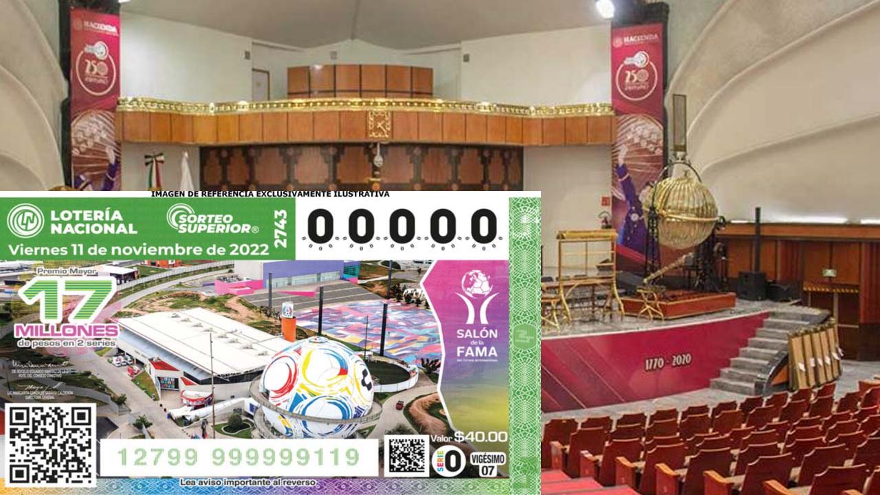 Lotería Nacional: RESULTADOS del SORTEO SUPERIOR 11 de noviembre 2022