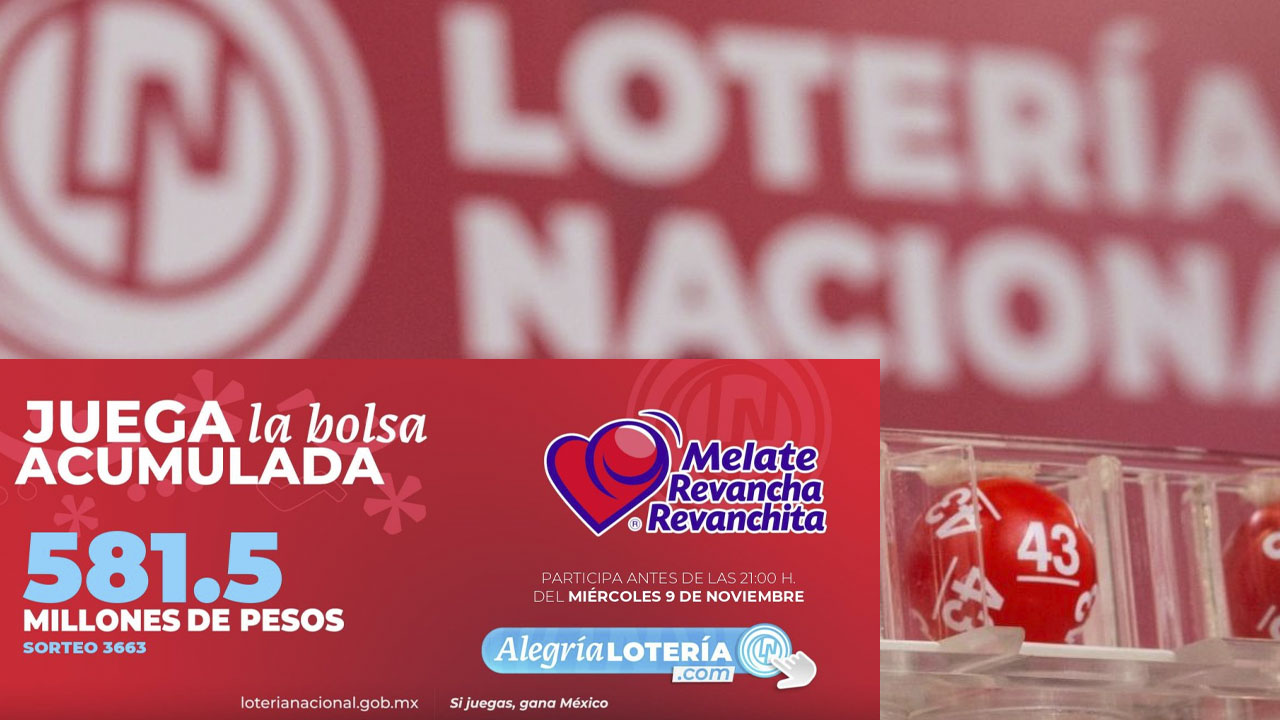 RESULTADOS MELATE Revancha y Revanchita del 9 de noviembre de 2022