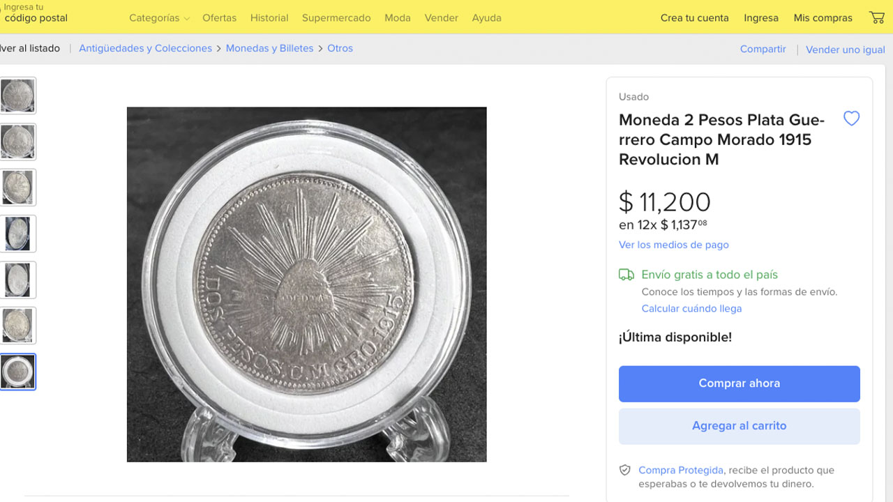 Estas monedas de plata valen miles de pesos