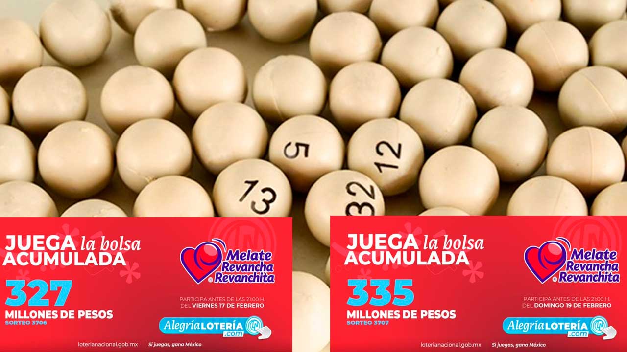 Resultados Melate Revancha y Revanchita del viernes 17 y domingo 19 de febrero de 2023