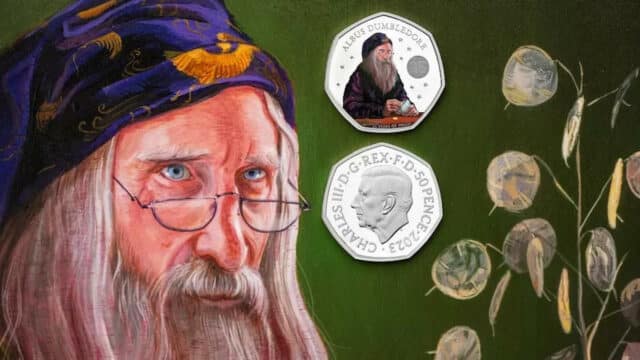 ¿Fan de Harry Potter? Royal Mint emite una moneda de Dumbledore para ti