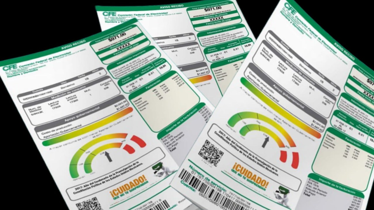 ¿Cuáles son los cambios en el recibo de luz de la CFE?