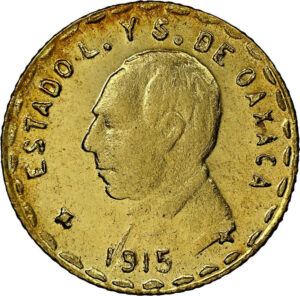 moneda de 5 pesos oaxaca