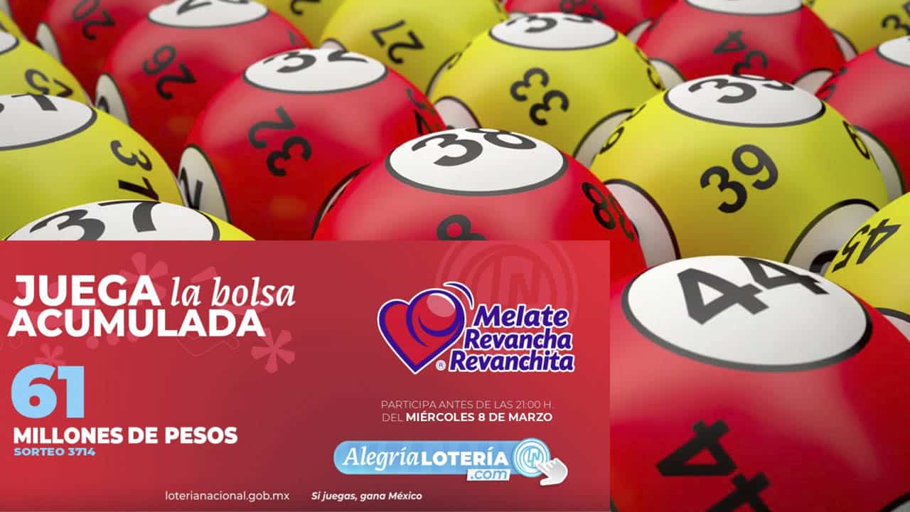 Resultados Melate Revancha y Revanchita del 8 de marzo de 2023