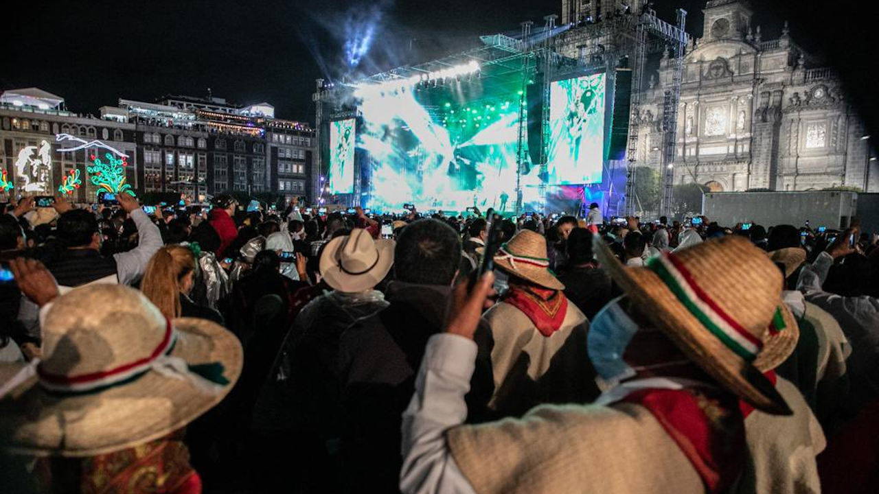 Concierto de los Tigres del Norte en el Zócalo costó más de 23 mdp
