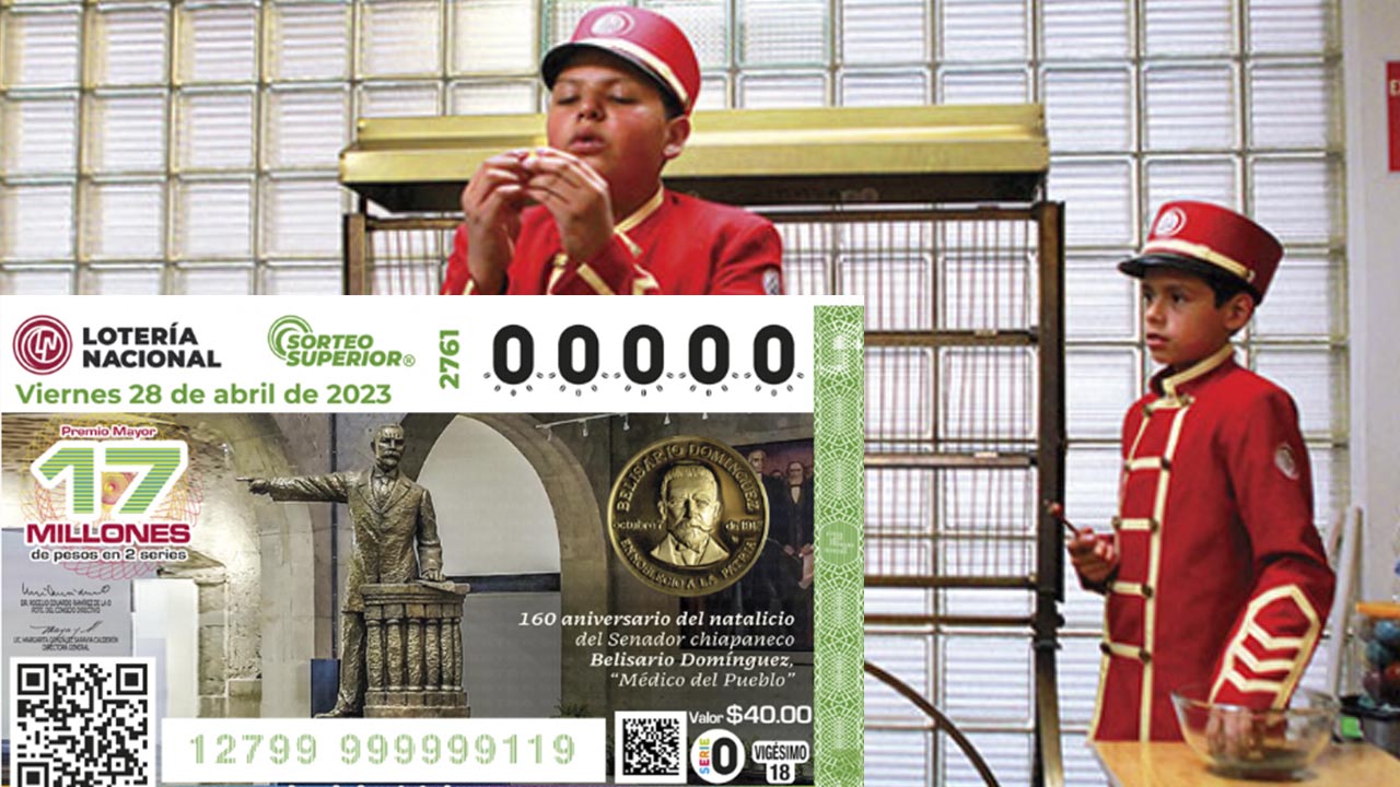 Lotería Nacional: Resultados del Sorteo Superior 28 de abril de 2023