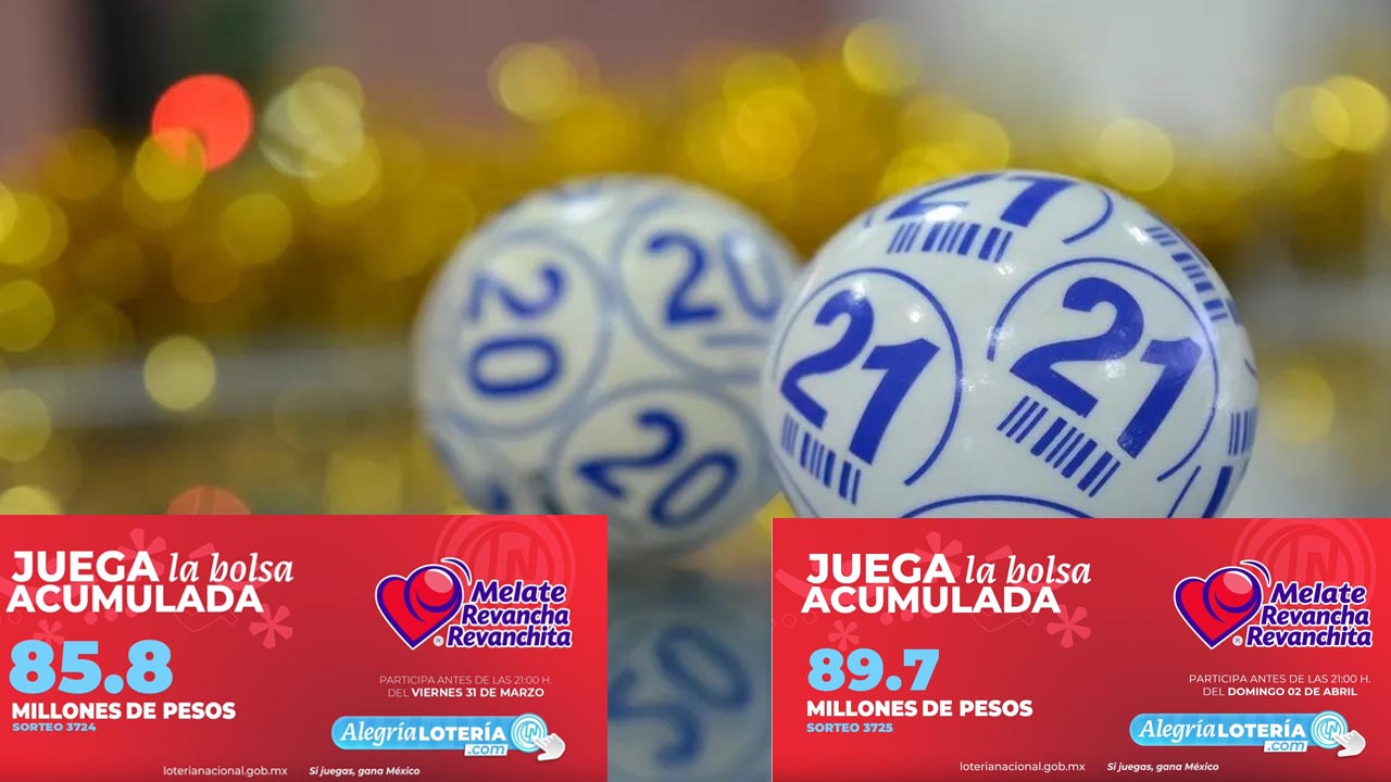 Resultados Melate del viernes 31 de marzo y domingo 2 de abril 2023