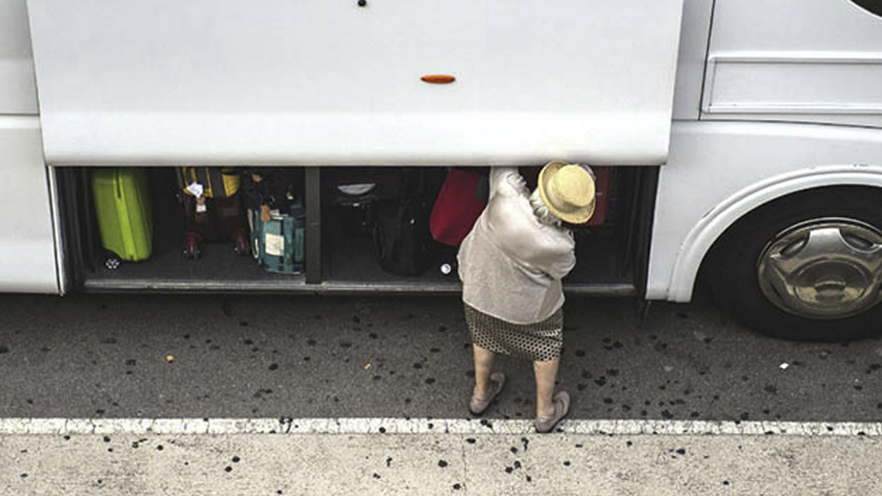 Se paga equipaje en autobús