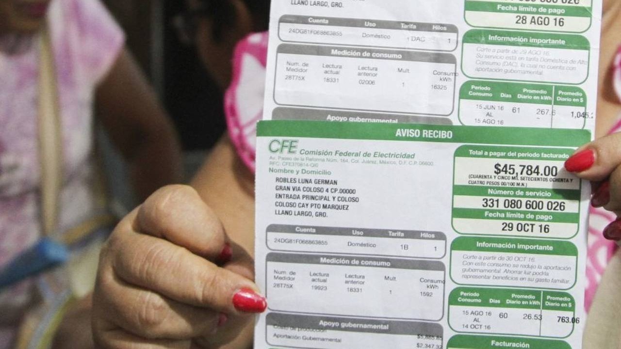 ¡Ten cuidado con el documento falso de la CFE!