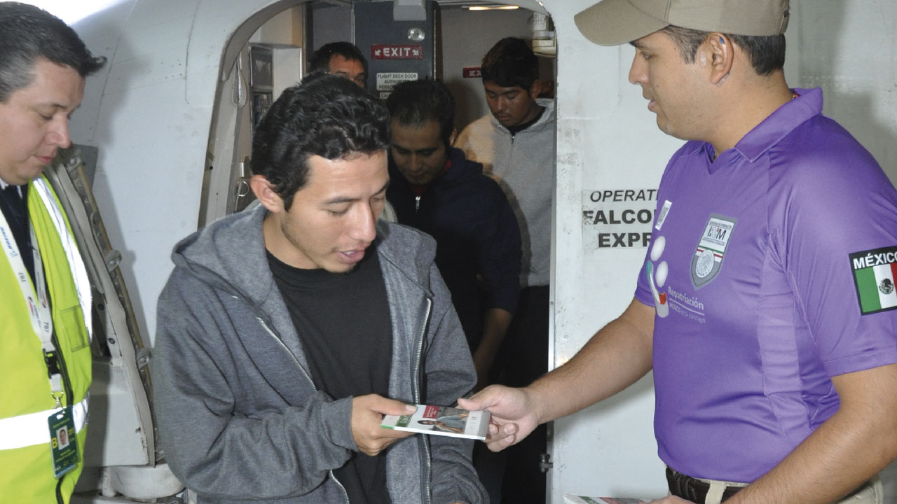 ¿Cómo funciona el programa de repatriación digna si llegas de E.U. o Canadá?