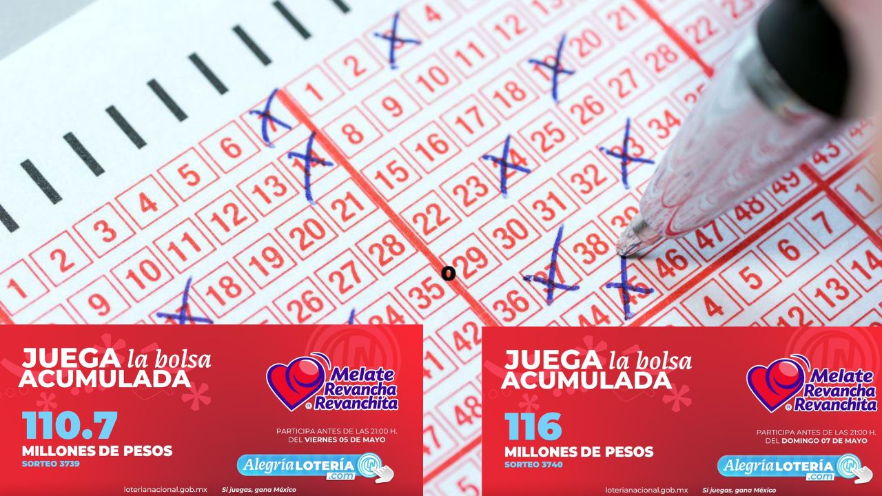 Resultados Melate Revancha y Revanchita del viernes 5 y domingo 7 de mayo 2023