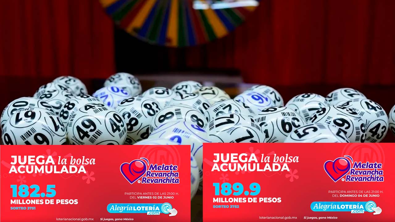 Resultados Melate Revancha y Revanchita del viernes 2 y domingo 4 de junio 2023