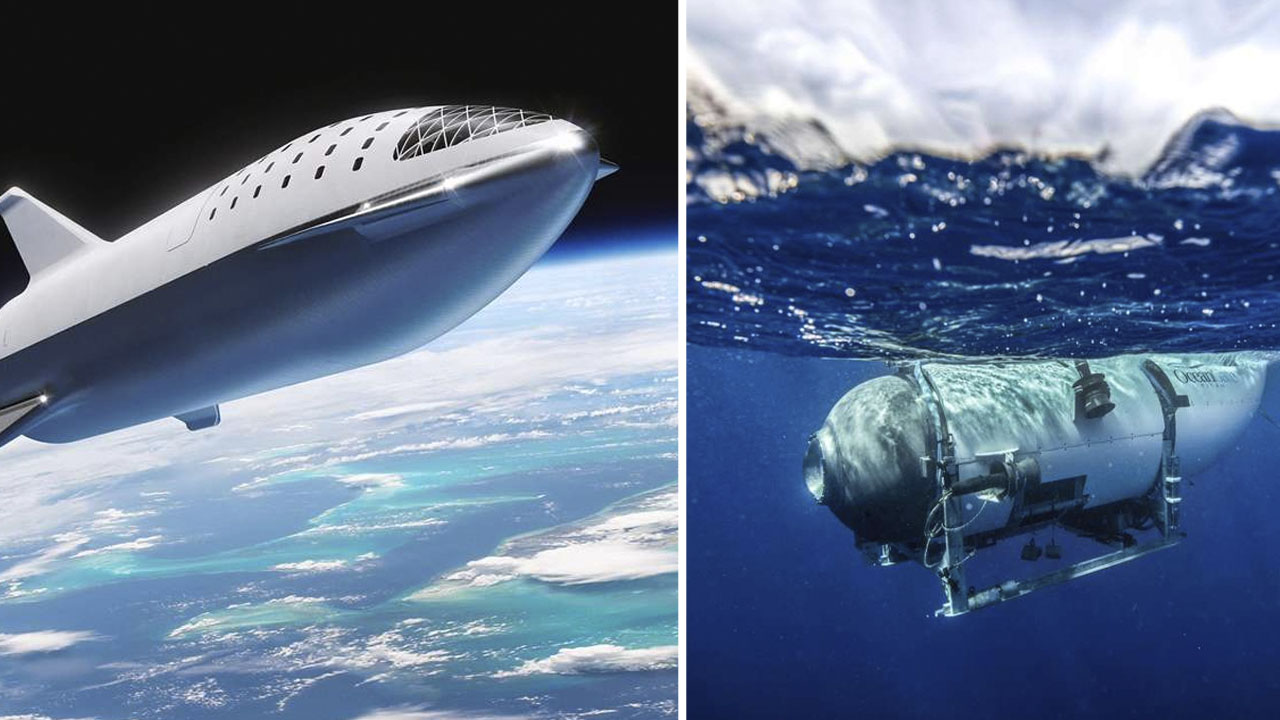 Turismo millonario: ¿Es más caro viajar al espacio o al fondo del océano?