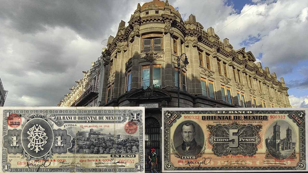 Colección de billetes del Banco Oriental de México se venden en 3 mil pesos
