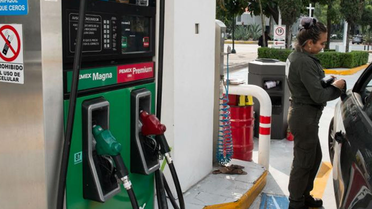 ¿Cuál es el precio de la gasolina y diésel hoy 24 de julio de 2023 en México?