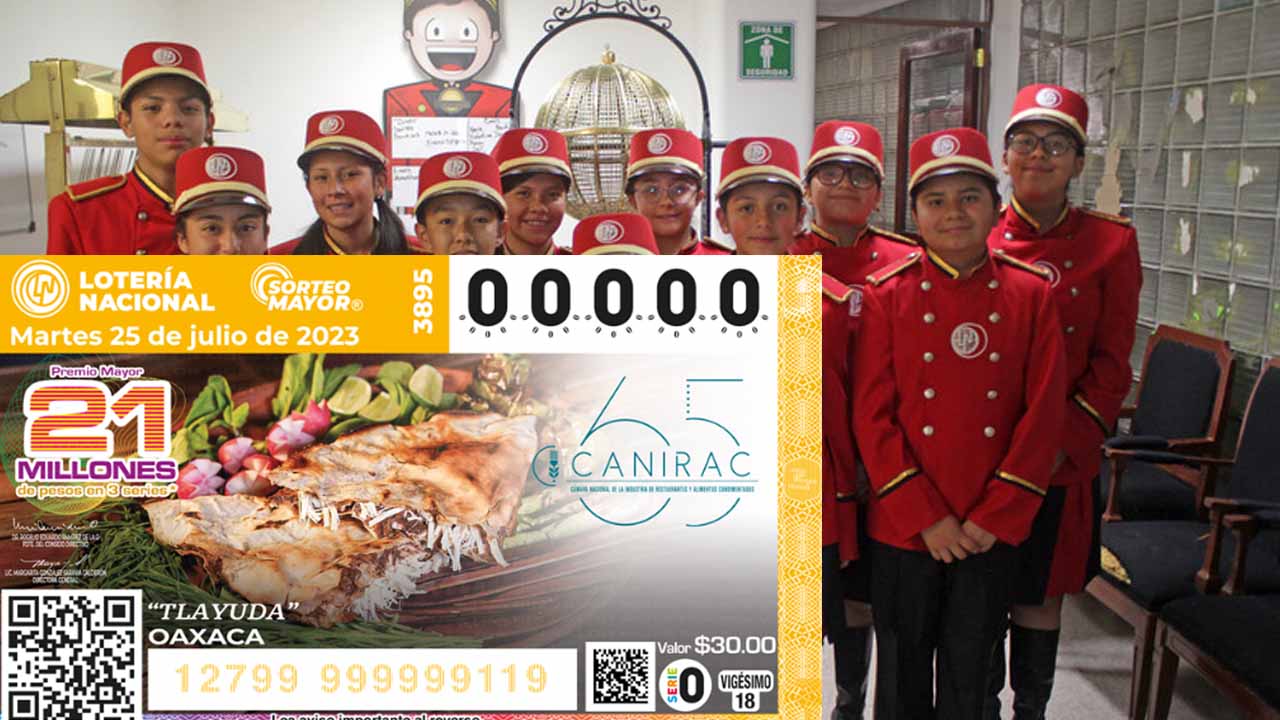 Llegan los ganadores de la lotería nacional