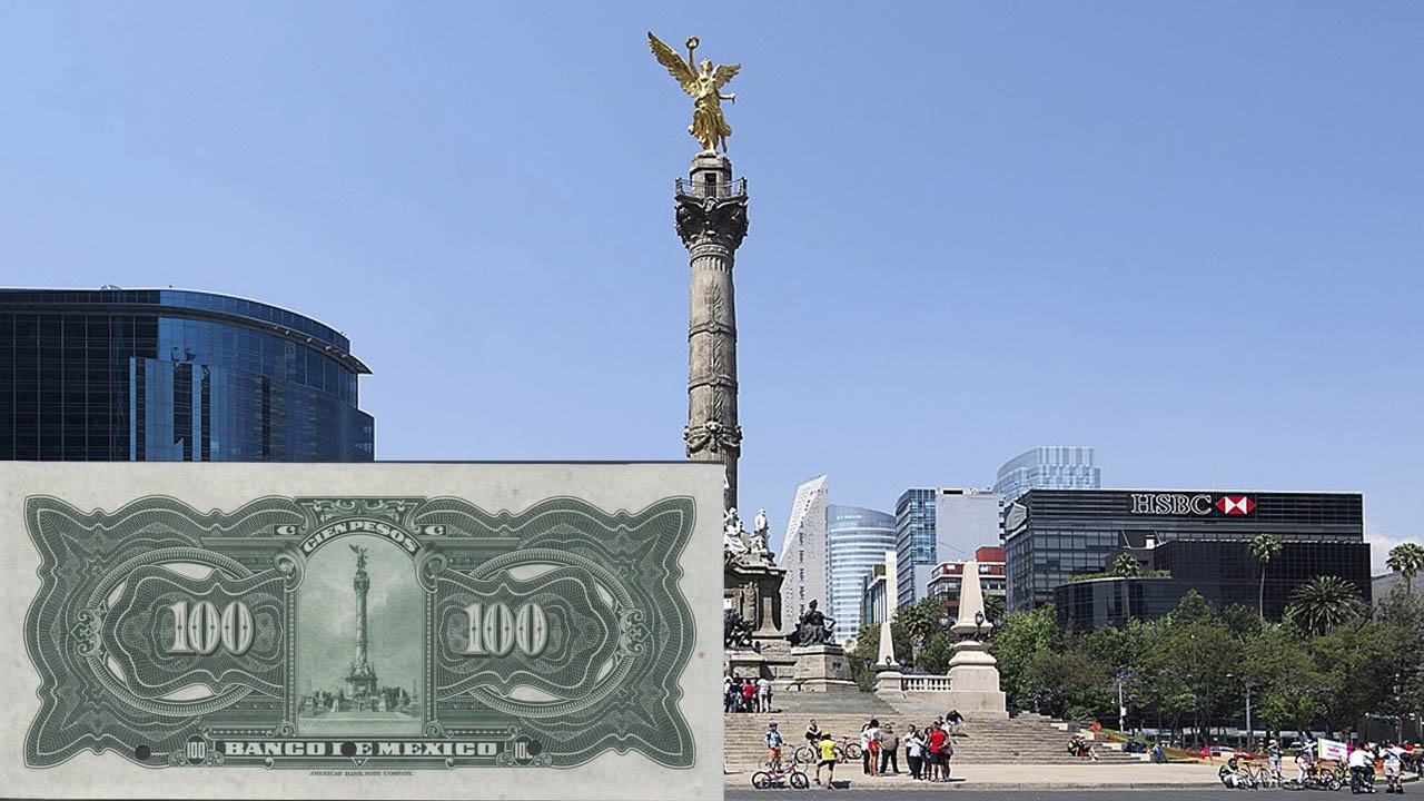 Raro billete del Ángel de la Independencia se vende en 25 mil pesos en internet