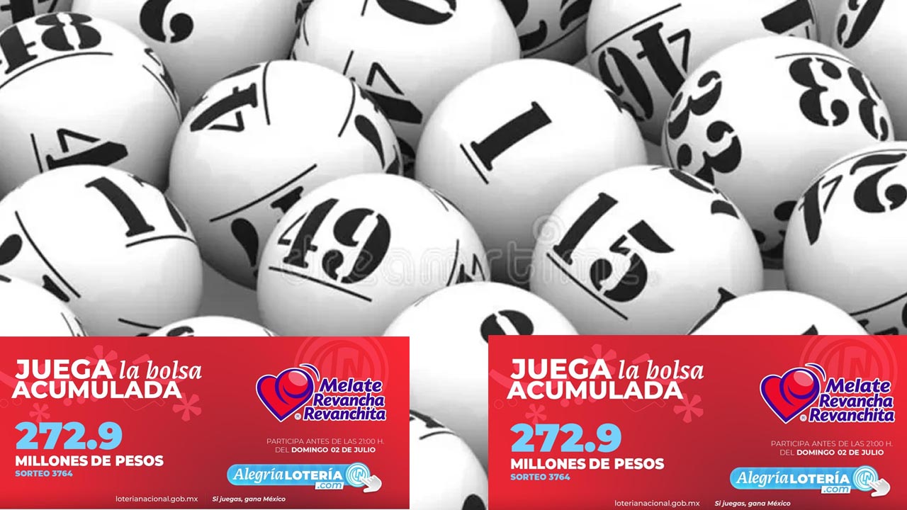Resultados Melate Revancha y Revanchita del viernes 30 de junio y domingo 2 de julio 2023