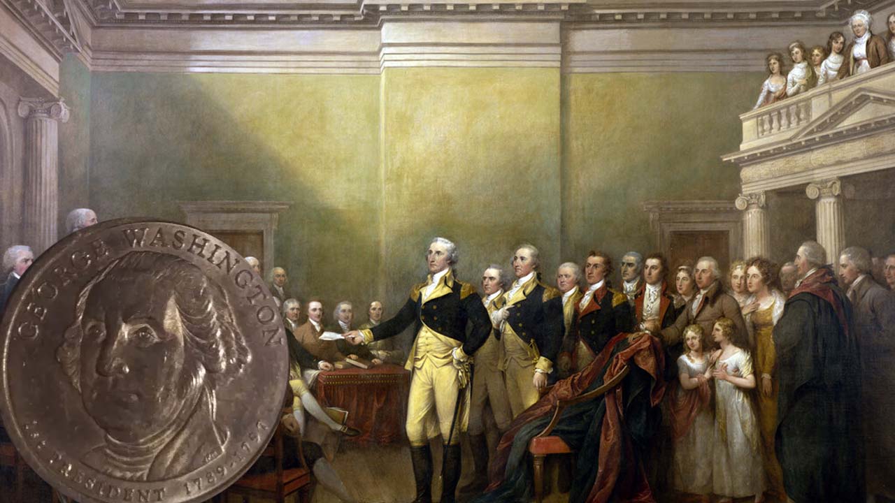 Antigua moneda del primer presidente de Estados Unidos se vende en 6 mil pesos.