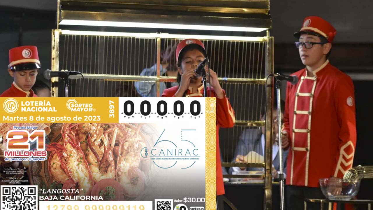 Lotería Nacional: Resultados del Sorteo Mayor del 8 de agosto 2023