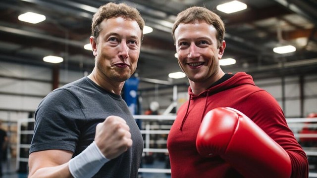 ¡Hay tiro! Pelea de Musk vs Zuckerberg se transmitirá por X